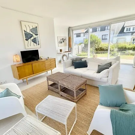 Maison Ultra Coconning Jardin Face Aux Plages Ploemeur Exterior photo